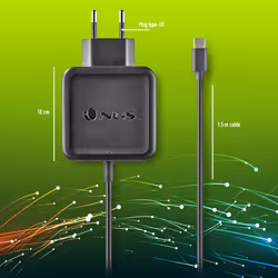 NGS ﻿﻿W-45W TYPEC Computer portatile, Smartphone, Tablet Nero AC Interno - Vista aggiuntiva 8