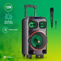 NGS WILD DUB ZERO Enceinte portable stéréo Noir 120 W - Vista aggiuntiva 7