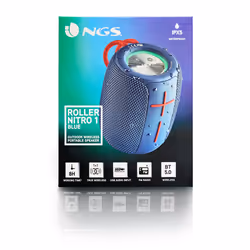 NGS Roller Nitro 1 Altoparlante portatile stereo Blu 10 W
