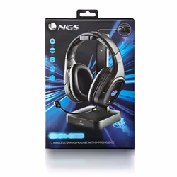NGS GHX-600 Auricolare Con cavo e senza cavo A Padiglione Gaming Micro-USB Nero - Vista aggiuntiva 4