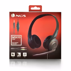 NGS MSX 10 PRO Auricolare Cablato A Padiglione Gaming Nero - Vista aggiuntiva 8