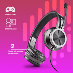NGS MSX 11 PRO Auricolare Cablato A Padiglione Gaming Nero - Vista aggiuntiva 5