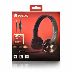 NGS MSX 11 PRO Auricolare Cablato A Padiglione Gaming Nero - Vista aggiuntiva 7