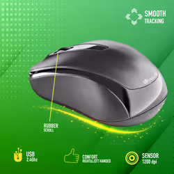 NGS EASY GAMMA mouse Ufficio Ambidestro RF Wireless Ottico 1200 DPI - Vista aggiuntiva 4