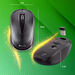 NGS EASY GAMMA mouse Ufficio Ambidestro RF Wireless Ottico 1200 DPI - Vista aggiuntiva 5
