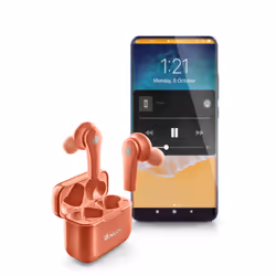 NGS ARTICA BLOOM Auricolare Wireless In-ear Musica e Chiamate USB tipo-C Bluetooth Corallo - Vista aggiuntiva 8