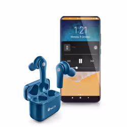 NGS ARTICA BLOOM Auricolare Wireless In-ear Musica e Chiamate USB tipo-C Bluetooth Blu - Vista aggiuntiva 8