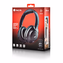 NGS ARTICA SHAKE Cuffie Wireless A Padiglione Musica e Chiamate USB tipo-C Bluetooth Nero - Vista aggiuntiva 8