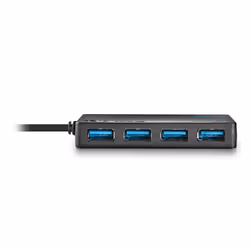 NGS WONDER IHUB4 USB 3.2 Gen 1 (3.1 Gen 1) Type-A 480 Mbit/s Nero - Vista aggiuntiva 4