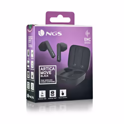 NGS ARTICA MOVE Auricolare Wireless In-ear Musica e Chiamate Bluetooth Nero - Vista aggiuntiva 8