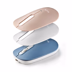 NGS SHELL RB, Ambidestro, Ottico, RF senza fili + Bluetooth, 1600 DPI, Multicolore