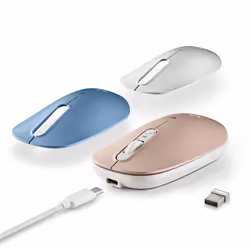 NGS SHELL RB mouse Ufficio Ambidestro RF senza fili + Bluetooth Ottico 1600 DPI - Vista aggiuntiva 4