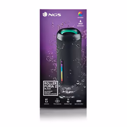NGS ROLLER FURIA 2 Altoparlante portatile stereo Nero 15 W - Vista aggiuntiva 5