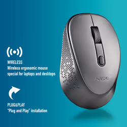 NGS DEW mouse Ufficio Ambidestro RF Wireless Ottico 1600 DPI - Vista aggiuntiva 7