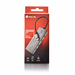 NGS WONDER4-C USB tipo-C 5000 Mbit/s Argento - Vista aggiuntiva 5