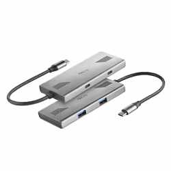 NGS WONDERDUO-C USB tipo-C 5000 Mbit/s Argento - Vista aggiuntiva 4