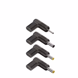NGS BUD-AC, Connettore di alimentazione per laptop, Nero, Asus, 4 pz, 71 mm, 18 mm