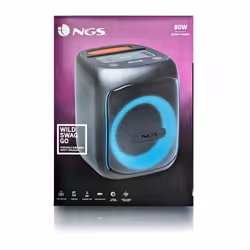 NGS WILD SWAG GO Altoparlante da festa Nero 40 W - Vista aggiuntiva 5