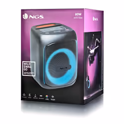 NGS WILD SWAG GO Altoparlante da festa Nero 40 W - Vista aggiuntiva 6