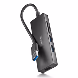 NGS IHUB READER, USB 3.2 Gen 1 (3.1 Gen 1) Type-A, USB 3.2 Gen 1 (3.1 Gen 1) Type-A, MicroSD (TransFlash), SD, 5000 Mbit/s, N ...