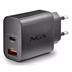 NGS ERA 20W BLACK Universale Nero AC Ricarica rapida Interno - Vista aggiuntiva 4