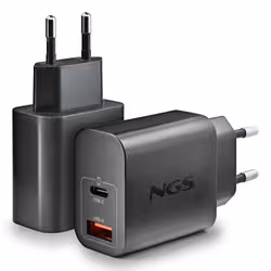 NGS ERA 20W BLACK Universale Nero AC Ricarica rapida Interno - Vista aggiuntiva 5