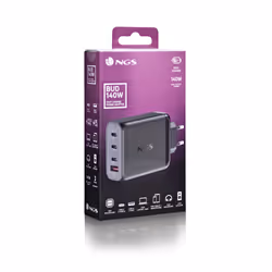 NGS BUD 140W Universale Nero AC Ricarica rapida Interno - Vista aggiuntiva 5