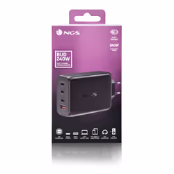 NGS BUD 240W Universale Nero AC Ricarica rapida Interno - Vista aggiuntiva 6
