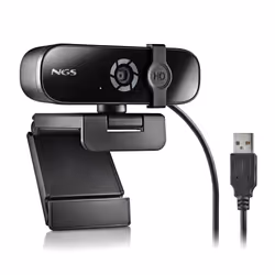 NGS XPRESSCAM 2000 webcam 5 MP 2560 x 1440 Pixel USB Nero - Vista aggiuntiva 3