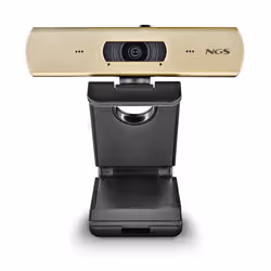 NGS XPRESSCAM 4000 webcam 12 MP 3840 x 2160 Pixel USB 2.0 Nero, Oro - Vista aggiuntiva 2
