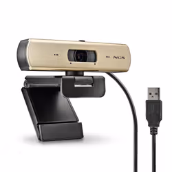 NGS XPRESSCAM 4000 webcam 12 MP 3840 x 2160 Pixel USB 2.0 Nero, Oro - Vista aggiuntiva 3