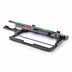 NGS HERO STAND base di raffreddamento per laptop 39,6 cm (15.6") 2400 Giri/min Nero - Vista aggiuntiva 3