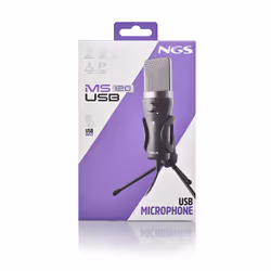 NGS MS120 USB Nero Microfono per podcast - Vista aggiuntiva 8