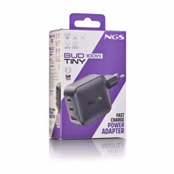 NGS NGS-ACCESORIOS-0289 Caricabatterie per dispositivi mobili Universale Nero AC Ricarica rapida Interno - Vista aggiuntiva 5
