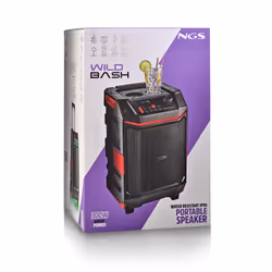 NGS WILD BASH Altoparlante portatile stereo Nero 50 W - Vista aggiuntiva 4