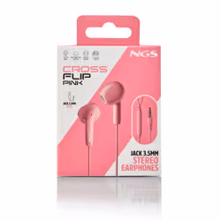 NGS CROSS FLIP Auricolare Cablato In-ear Musica e Chiamate Rosa - Vista aggiuntiva 7