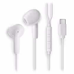 NGS CROSS GLIDE Auricolare Cablato In-ear Musica e Chiamate USB tipo-C Bianco - Vista aggiuntiva 3