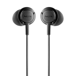 NGS CROSS STEP Auricolare Cablato In-ear Musica e Chiamate USB tipo-C Nero