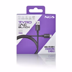 NGS ZYRO-AC cavo USB USB 2.0 1 m USB A USB C Nero - Vista aggiuntiva 6
