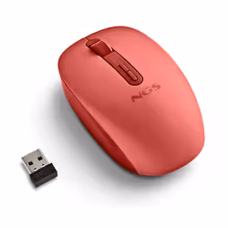 NGS FOG DUAL RED mouse Universale Ambidestro RF senza fili + Bluetooth 1600 DPI - Vista aggiuntiva 2