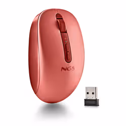 NGS FOG DUAL RED mouse Universale Ambidestro RF senza fili + Bluetooth 1600 DPI - Vista aggiuntiva 4