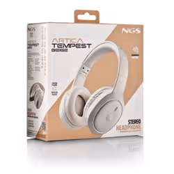 NGS Artica Tempest Beige Auricolare Con cavo e senza cavo A Padiglione Musica e Chiamate USB tipo-C Bluetooth - Vista aggiuntiva 6