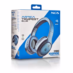 NGS Artica Tempest Blue Auricolare Con cavo e senza cavo A Padiglione Musica e Chiamate USB tipo-C Bluetooth Blu - Vista aggiuntiva 6