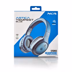 NGS Artica Tempest Blue Auricolare Con cavo e senza cavo A Padiglione Musica e Chiamate USB tipo-C Bluetooth Blu - Vista aggiuntiva 7