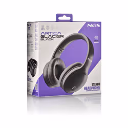 NGS ARTICA GLACIER BLACK Auricolare Con cavo e senza cavo A Padiglione Chiamate/Musica/Sport/Tutti i giorni Bluetooth Nero - Vista aggiuntiva 6