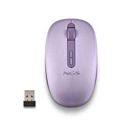 NGS FOG DUAL PURPLE mouse Universale Ambidestro RF senza fili + Bluetooth 1600 DPI