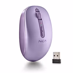 NGS FOG DUAL PURPLE mouse Universale Ambidestro RF senza fili + Bluetooth 1600 DPI - Vista aggiuntiva 4