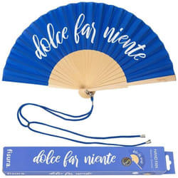 Ventaglio 'dolce far niente' blu - Fisura
