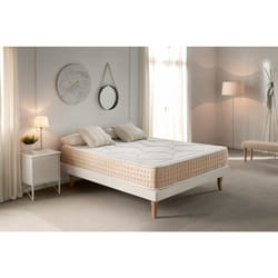 Moonia - Materasso viscoelastico Memory Royal Multizone 25 cm, 90x200 cm