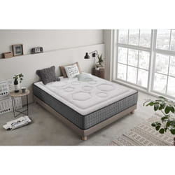 Moonia - Materasso a molle insacchettate Hexacare 28cm, 140 x 190cm